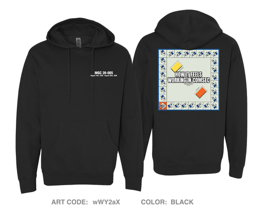 Self Comfort Unisex Hooded Sweatshirt - wWY2aX