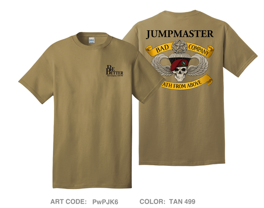 Bad Company, 2-504 Comfort Unisex Cotton SS Tee - PwPJK6