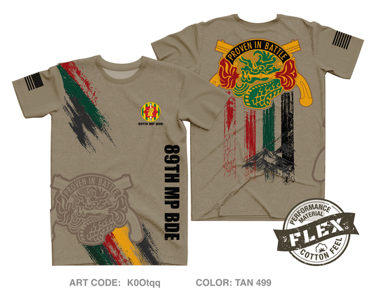 89th MP BDE Core Men's SS Flex Performance Tee - K0Otqq