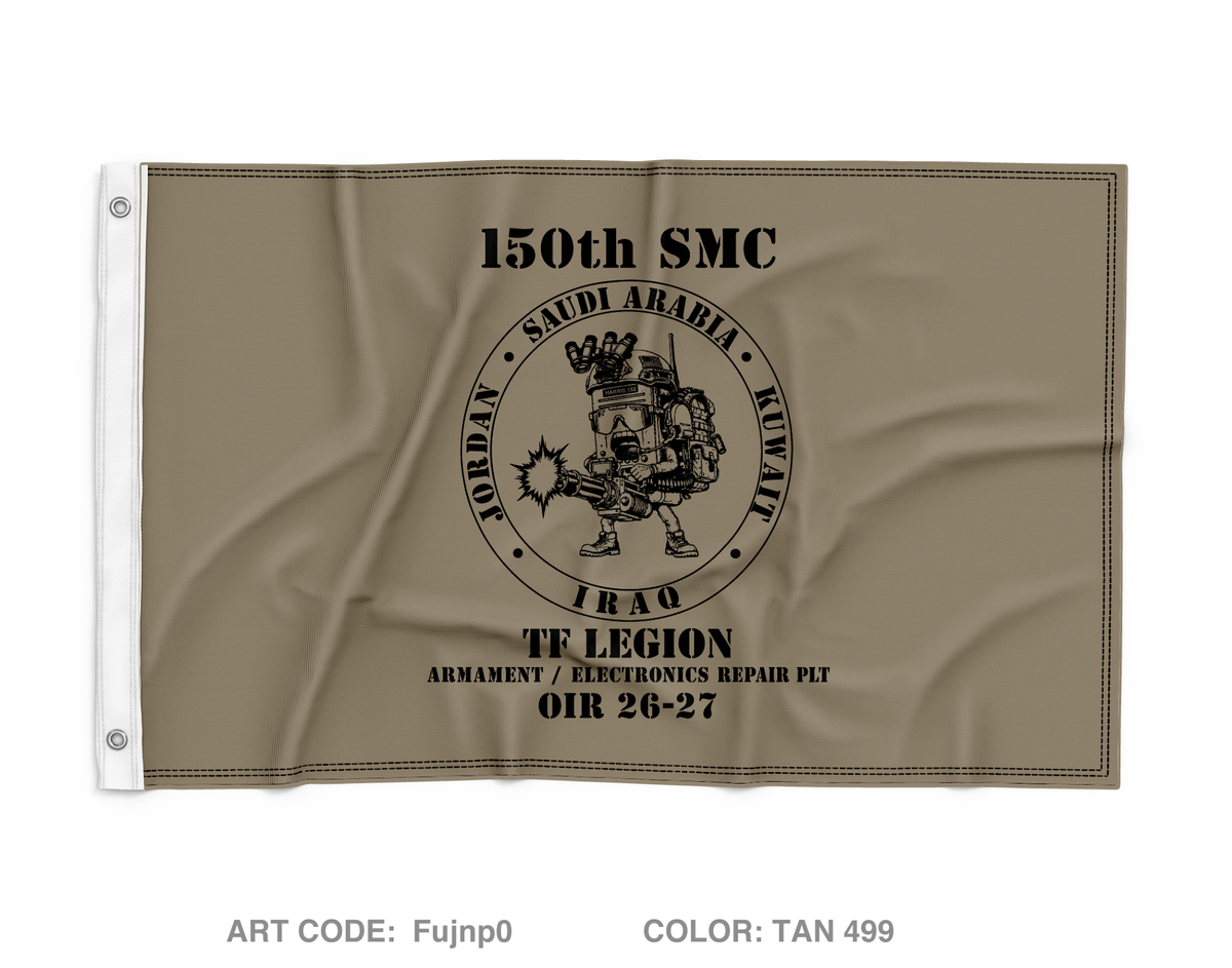 150th SMC Wall Flag - Fujnp0