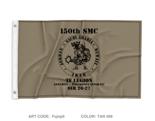 150th SMC Wall Flag - Fujnp0