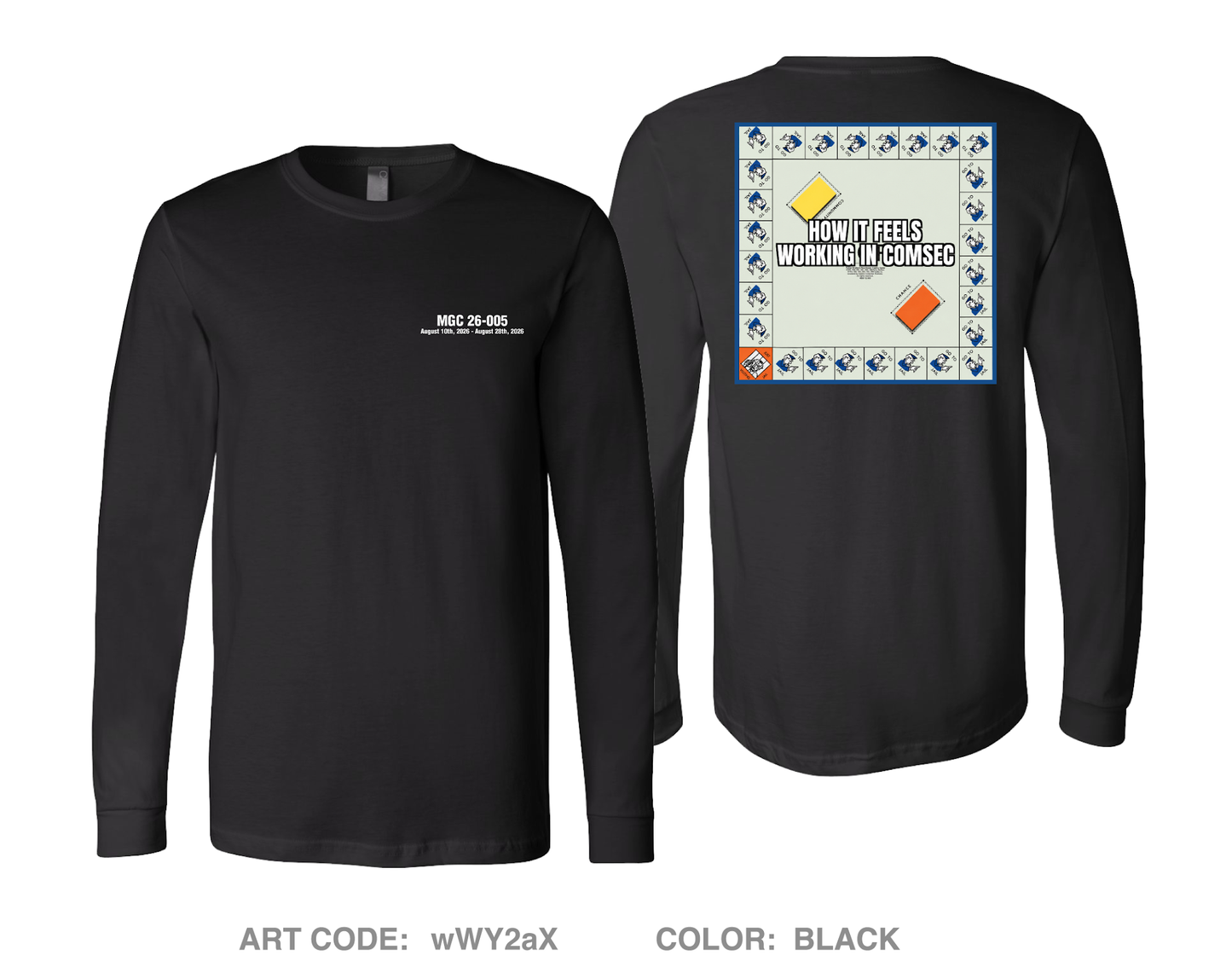 Self Comfort Unisex Cotton LS Tee - wWY2aX
