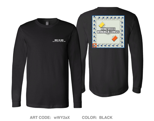 Self Comfort Unisex Cotton LS Tee - wWY2aX