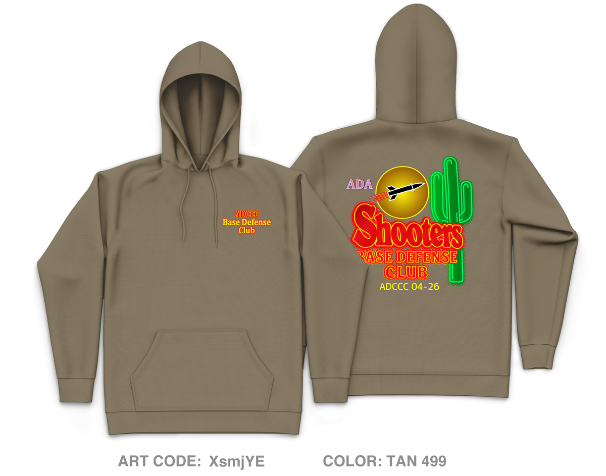 ADCCC 04-26 Core Men's Hooded Performance Sweatshirt - XsmjYE