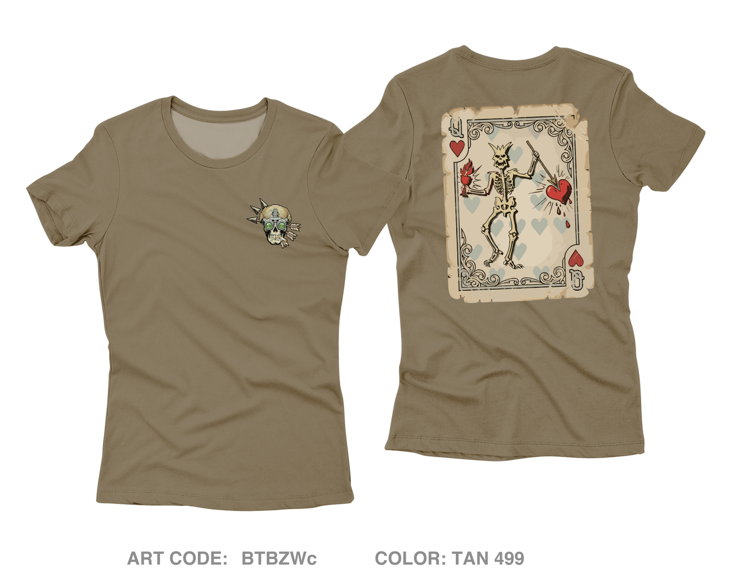 Trench line gear Core Women's SS Performance Tee - BTBZWc