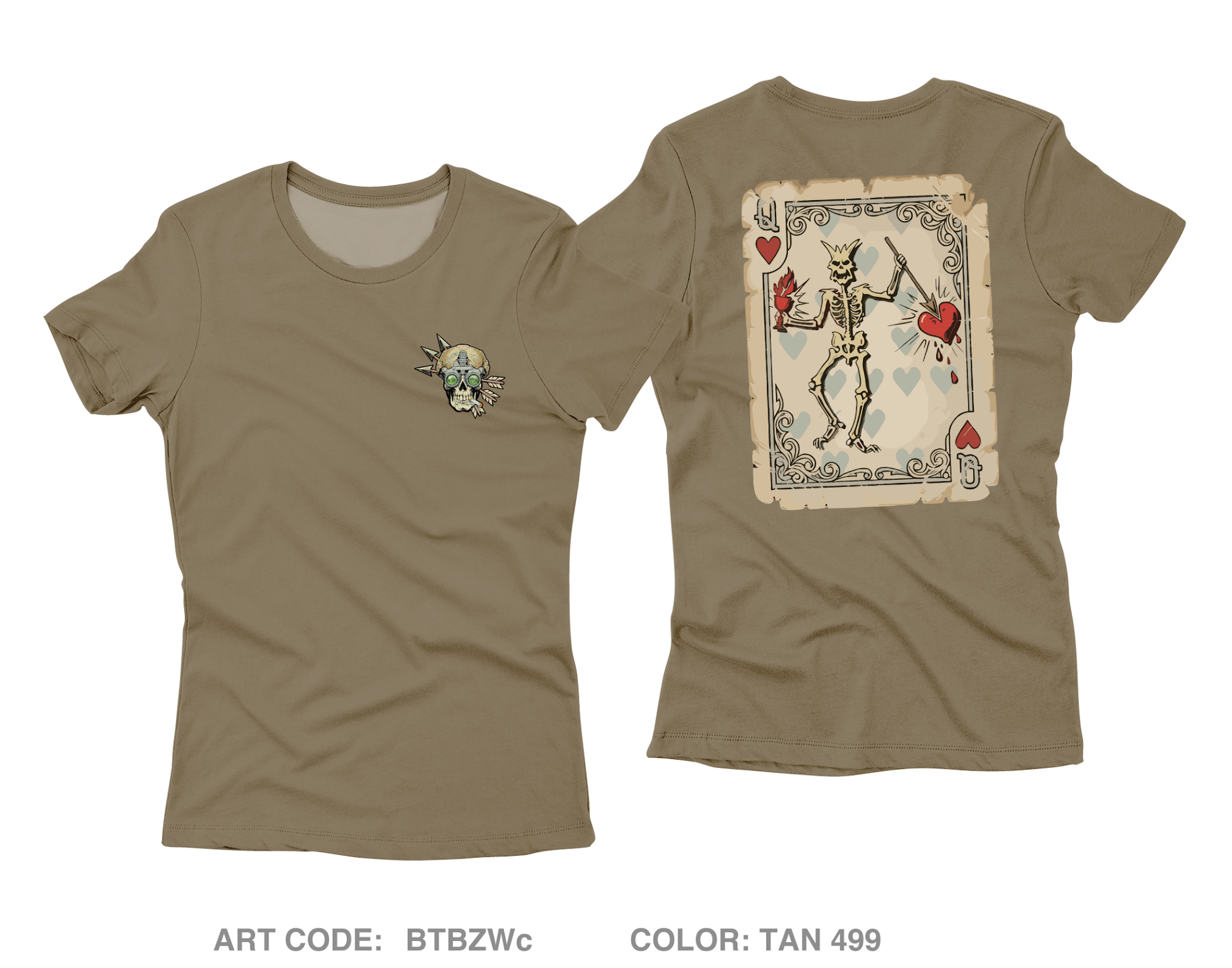 Trench line gear Core Women's SS Performance Tee - BTBZWc