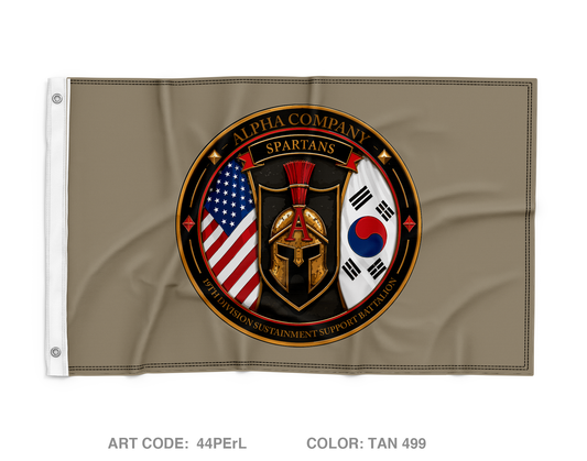 A CO, 194th DSSB Wall Flag - 44PErL