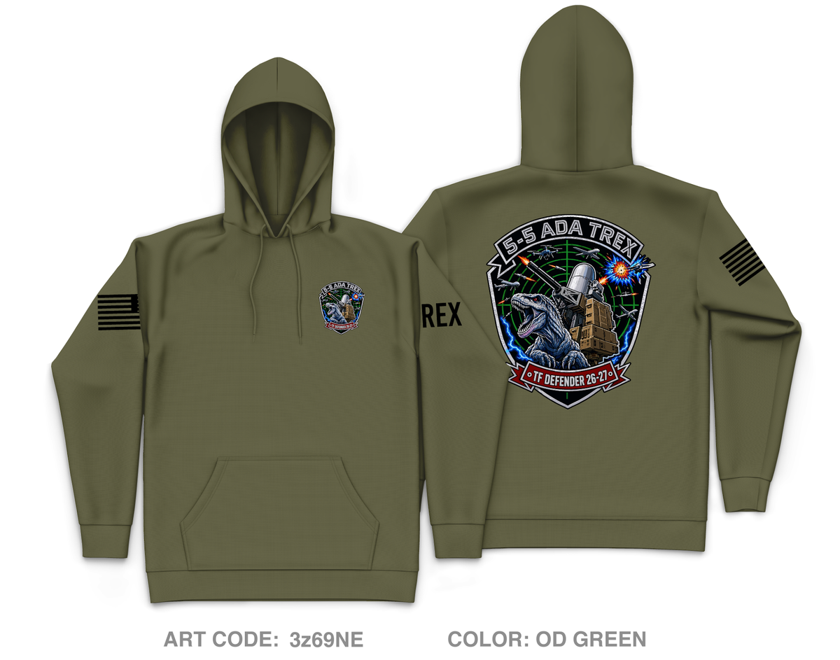 5-5 ADA BN Core Men's Hooded Performance Sweatshirt - 3z69NE