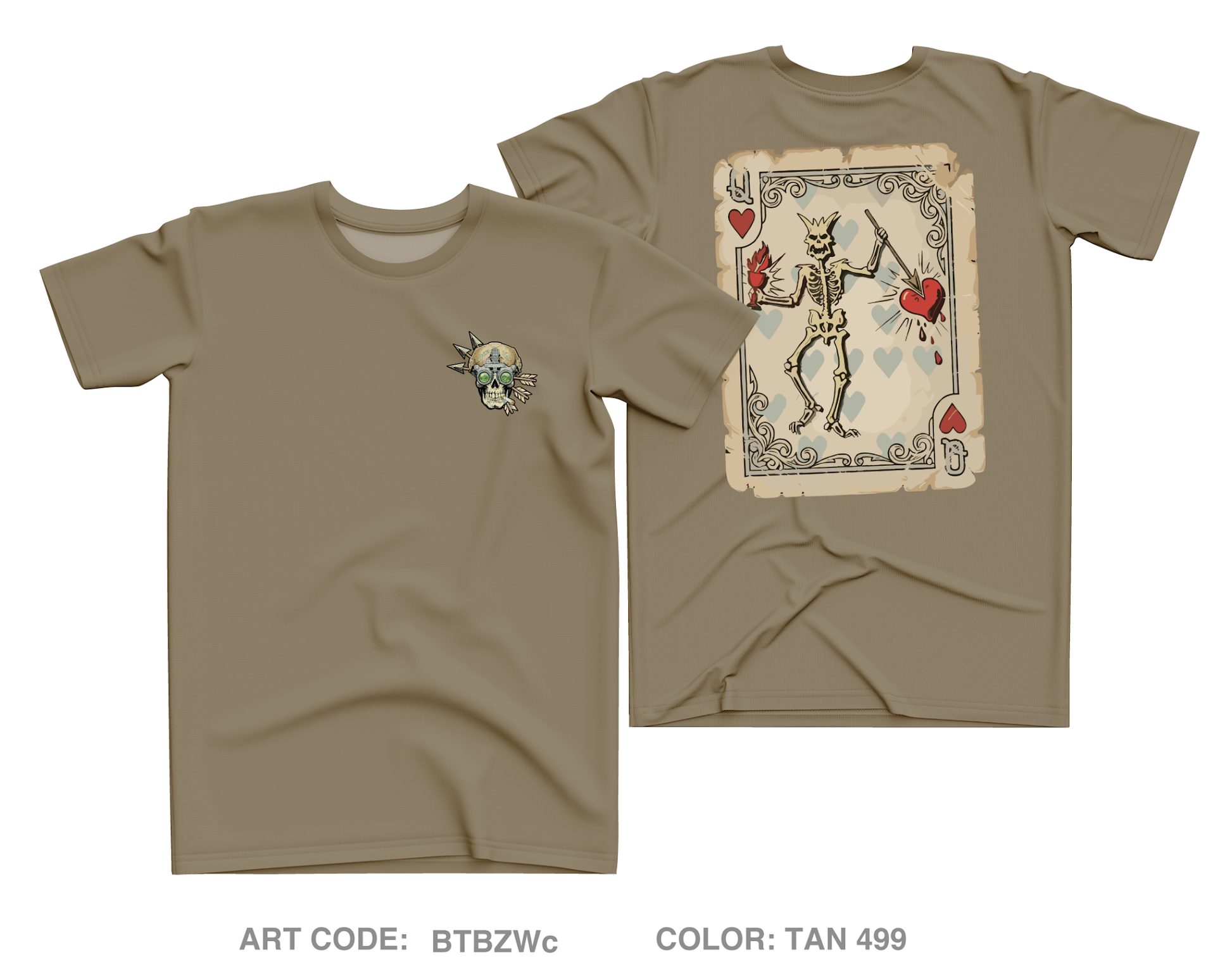Trench line gear Core Men's SS Performance Tee - BTBZWc