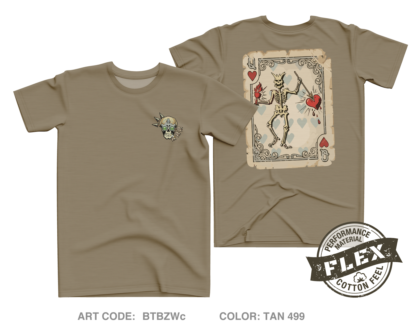 Trench line gear Core Men's SS Flex Performance Tee - BTBZWc