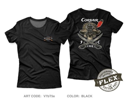Trench line gear Core Women's SS Flex Performance Tee - V7bT5e