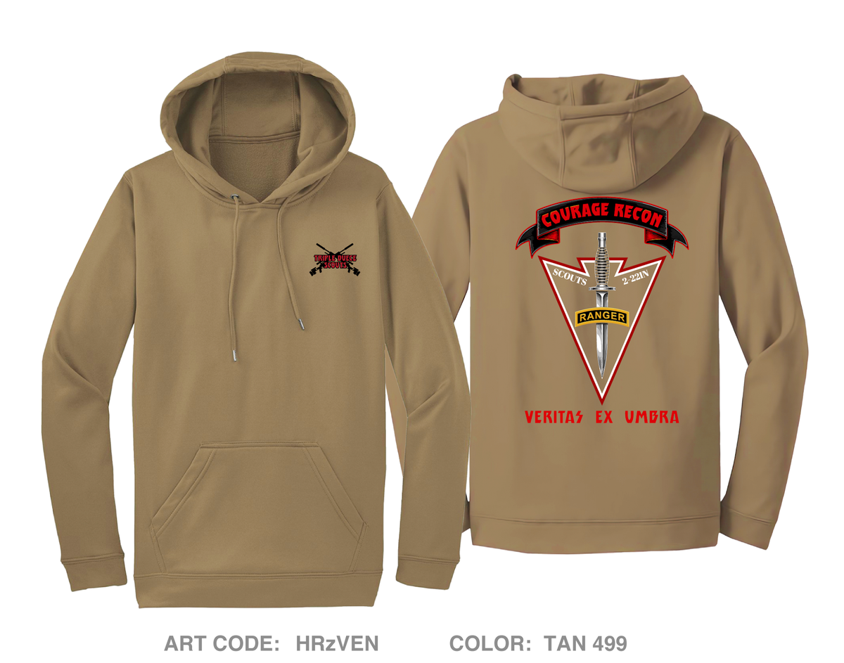 2-22 Scouts Hi-Tech Performance Hoodie - HRzVEN