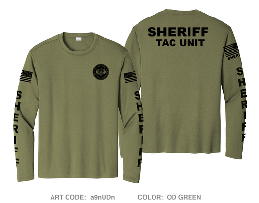 OCSO TAC Hi-Tech Performance Unisex LS Tee - a9nUDn