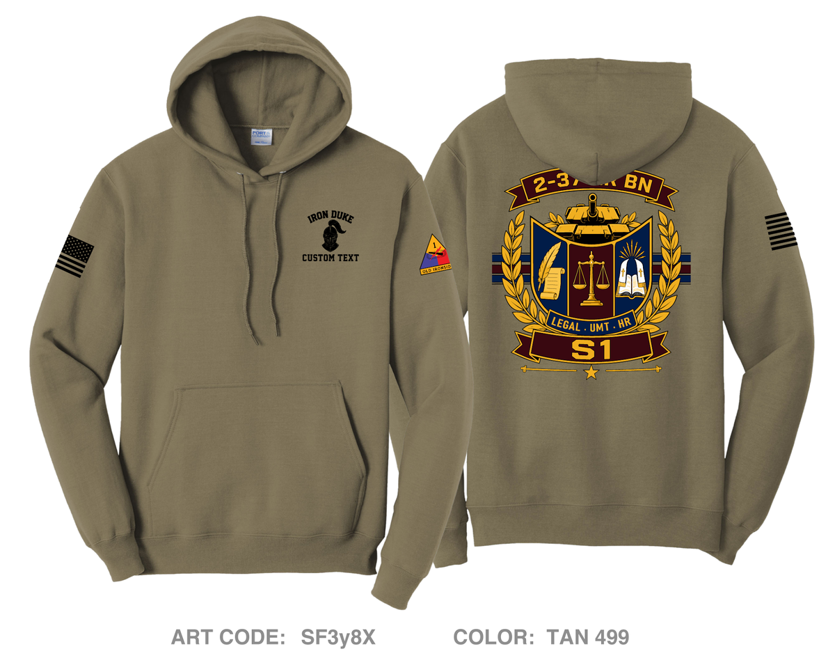 CUSTOM 2-37 AR BN Comfort Unisex Hooded Sweatshirt - SF3y8X