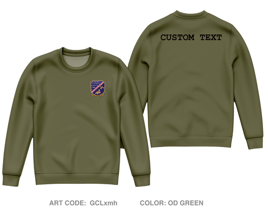 CUSTOM Marine Detachment Fort Gordon Core Men's Crewneck Performance Sweatshirt - GCLxmh