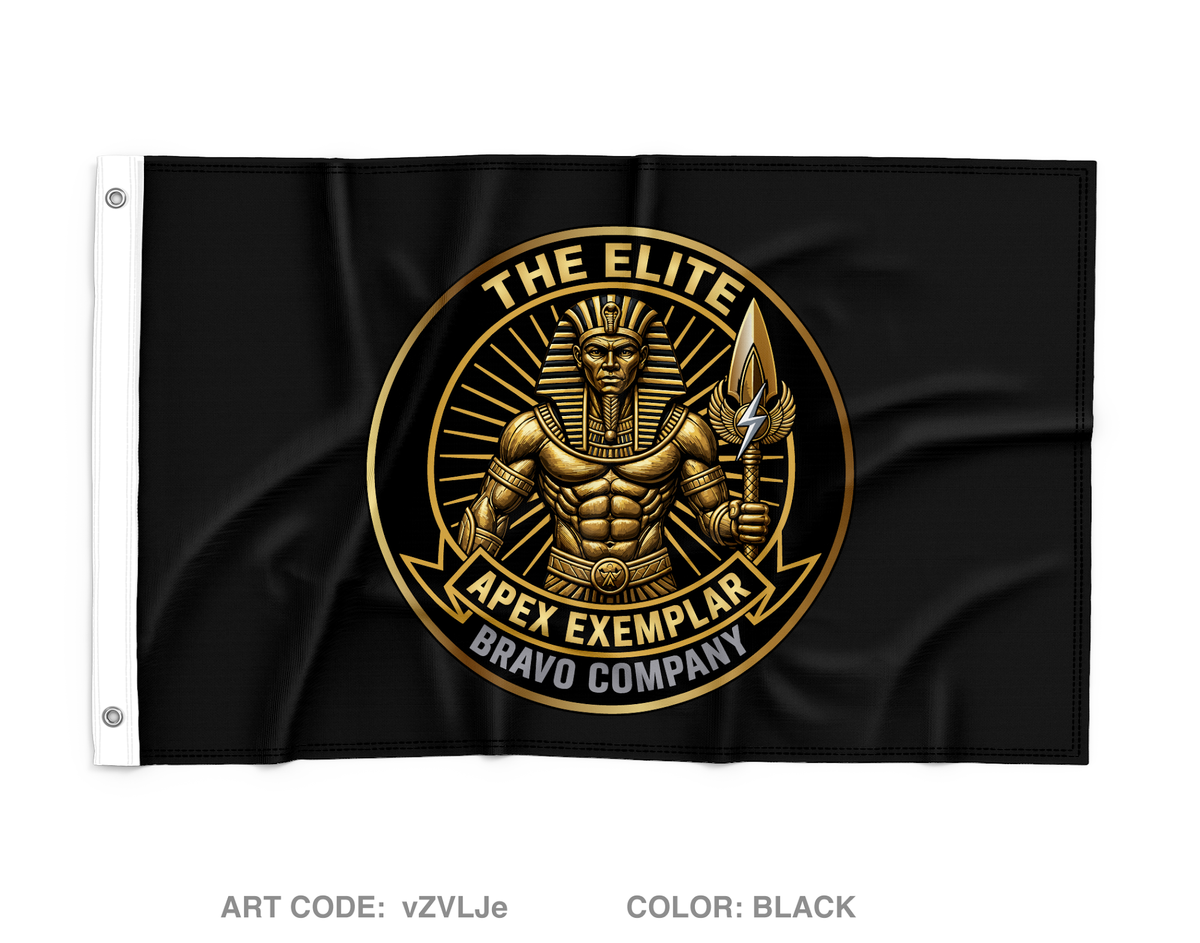 Bravo Company 120th AG Wall Flag - vZVLJe