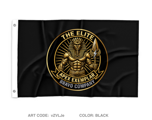 Bravo Company 120th AG Wall Flag - vZVLJe