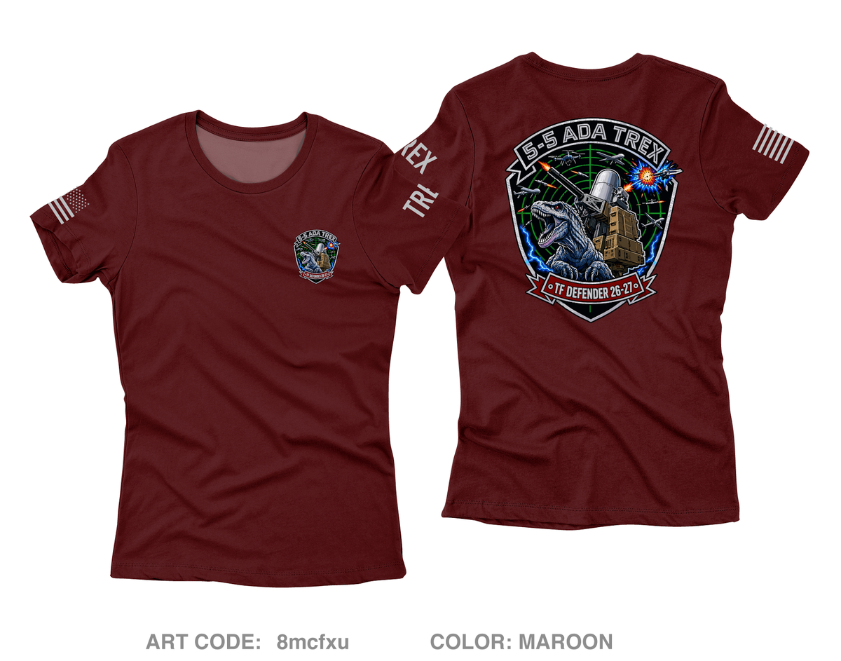 5-5 ADA BN Core Women's SS Performance Tee - 8mcfxu