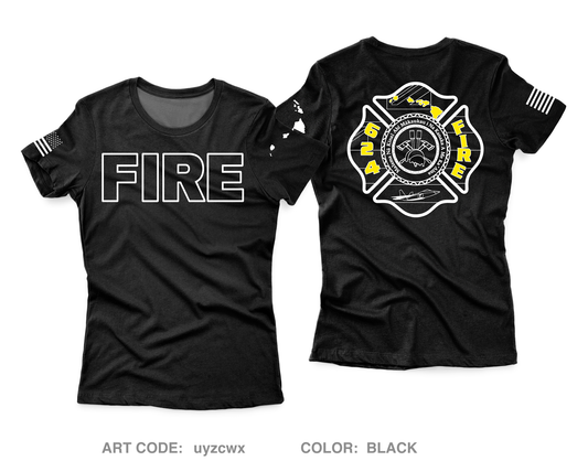624 FIRE Fundraising Collection Core Women's SS Performance Tee - uyzcwx