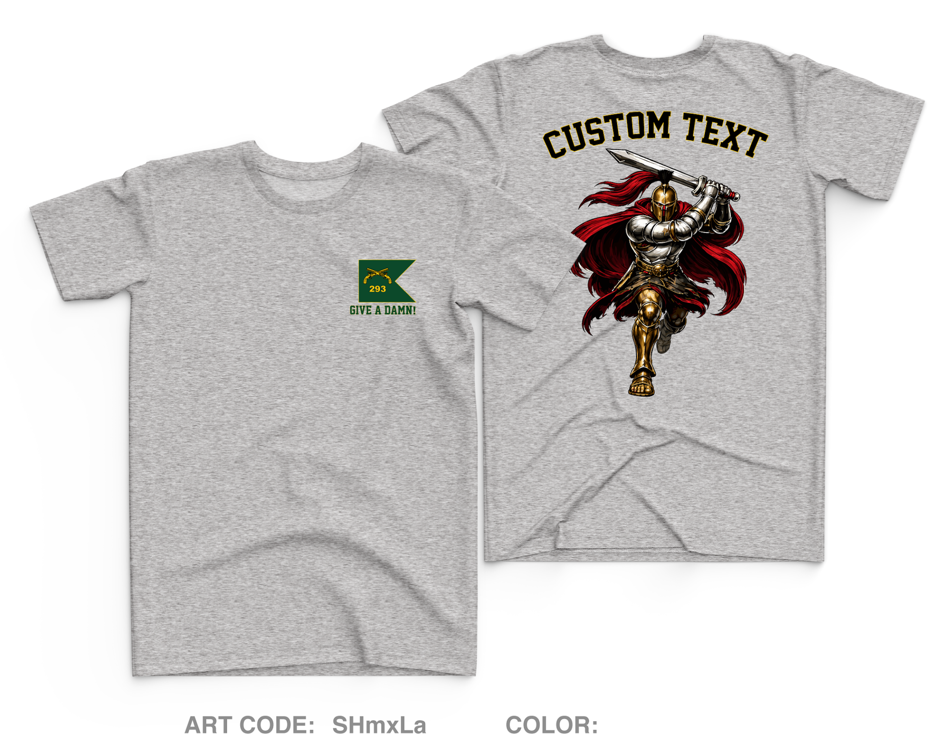CUSTOM 293D Military Police Company Core Men's SS Performance Tee - SHmxLa