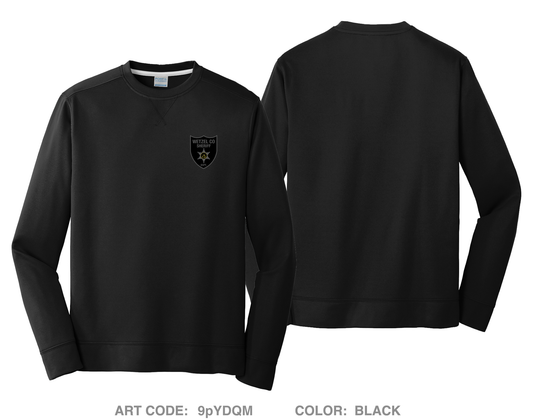 Wetzel County Sheriff HI-Tech Performance Crewneck Sweatshirt - 9pYDQM