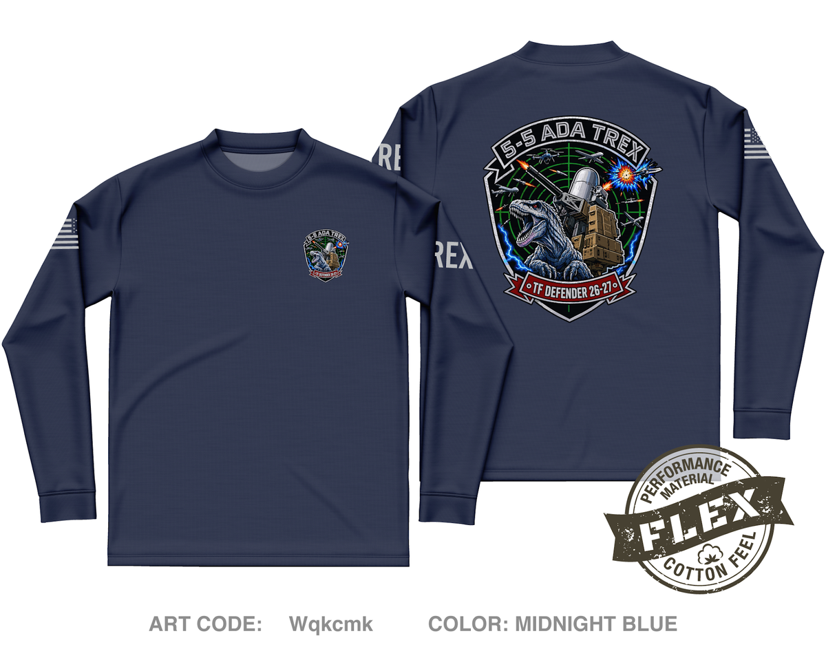 5-5 ADA BN Core Men's LS Flex Performance Tee - Wqkcmk