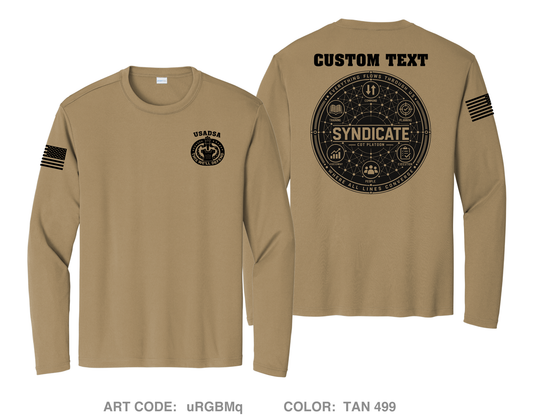CUSTOM Syndicate Hi-Tech Performance Unisex LS Tee - uRGBMq