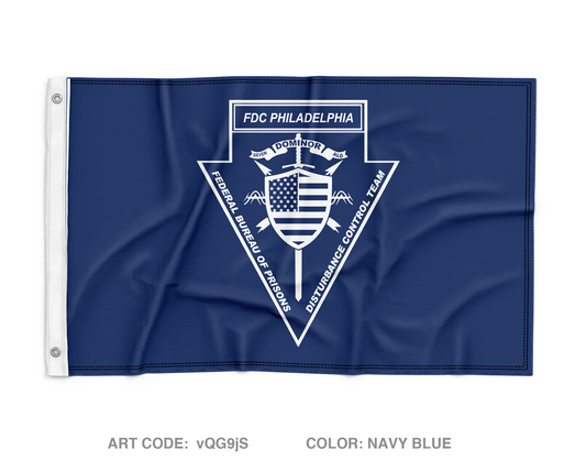 FDC Philadelphia DCT Wall Flag - vQG9jS