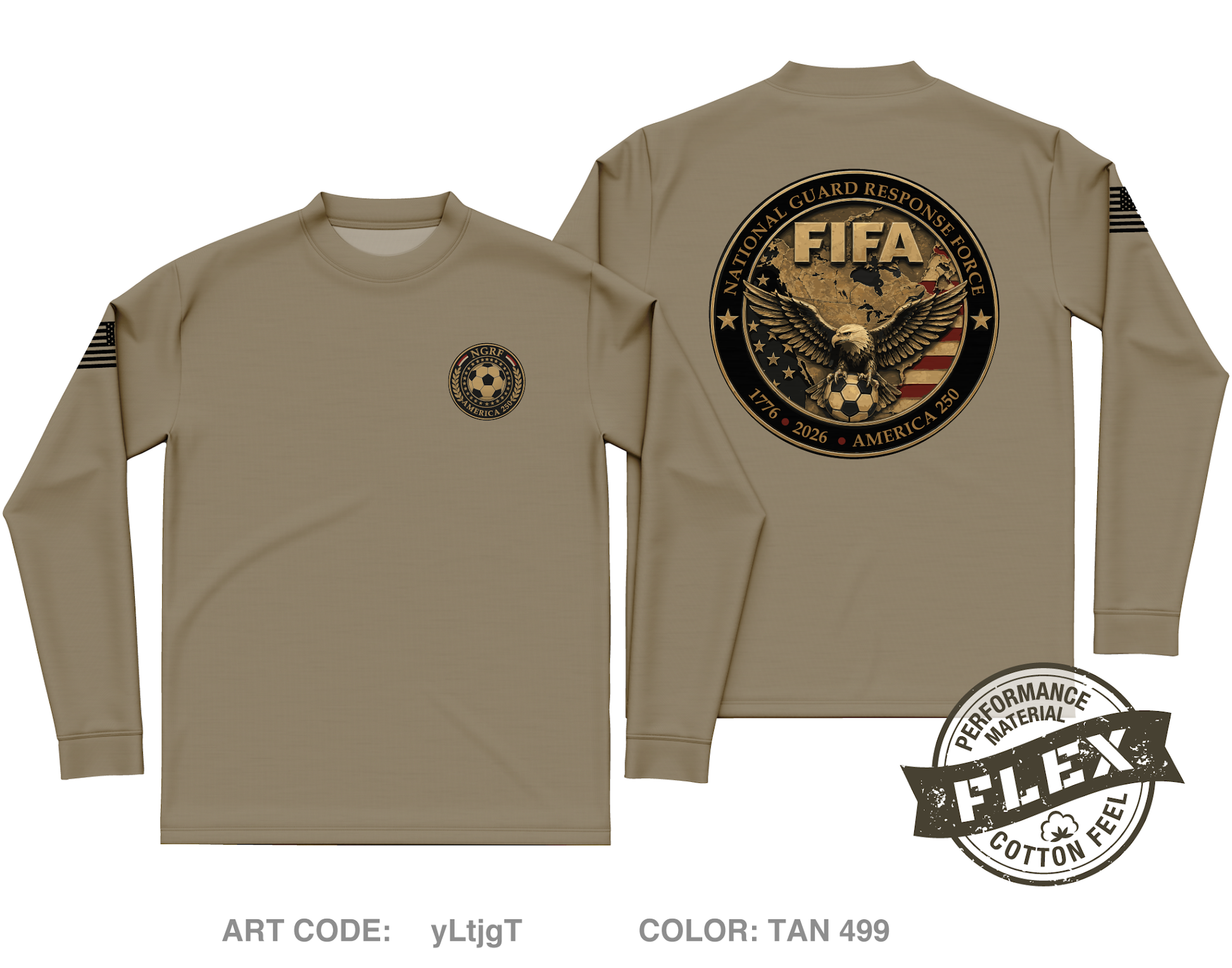 NGRF Core Men's LS Flex Performance Tee - yLtjgT