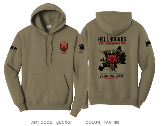 HHD, Medical Readiness Command, Europe Comfort Unisex Hooded Sweatshirt - gDCXQr
