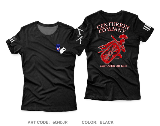 C Co. 1-24 (Centurions) Fundraising Collection Core Women's SS Performance Tee - eQ4bJR