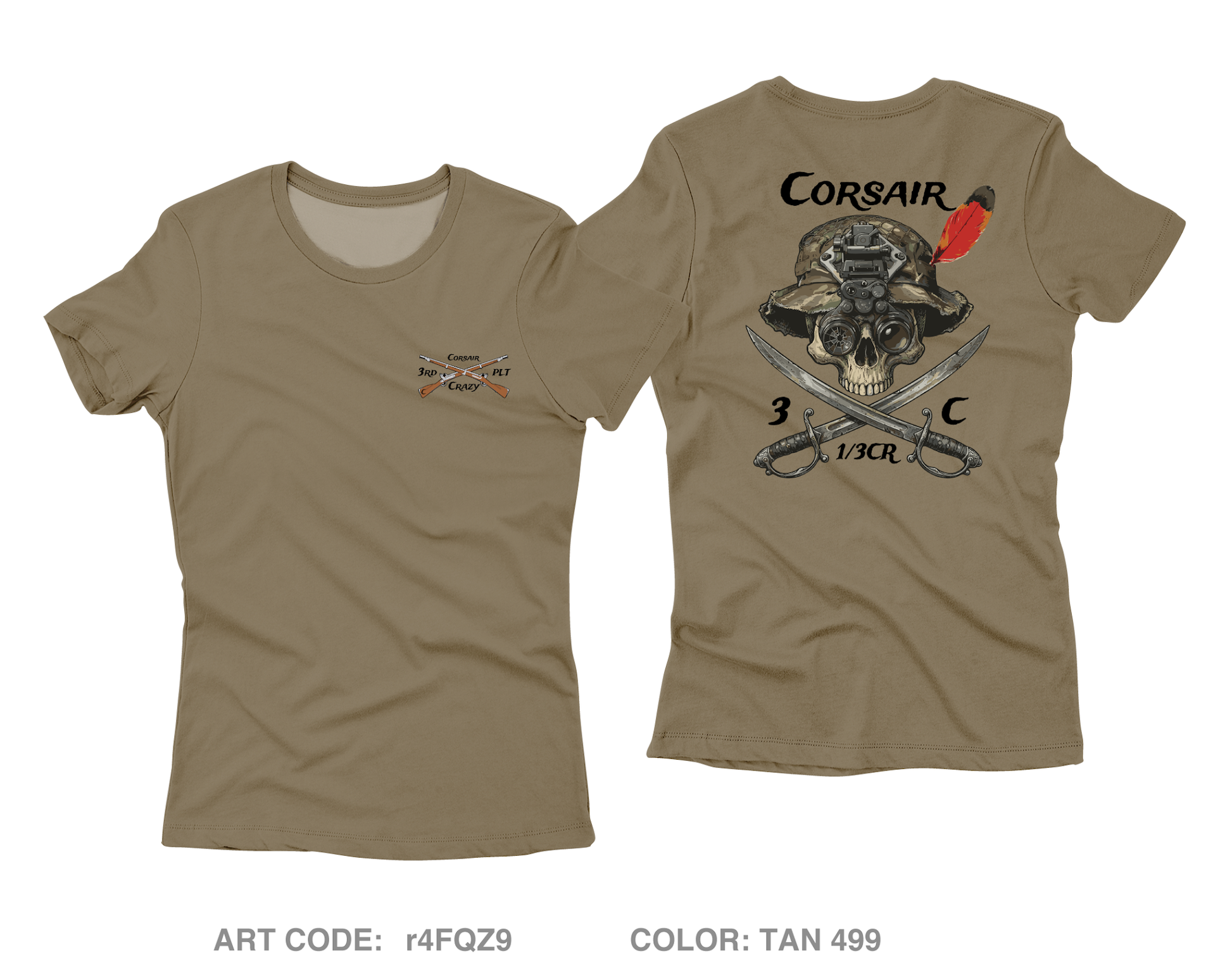 Trench line gear Core Women's SS Performance Tee - r4FQZ9