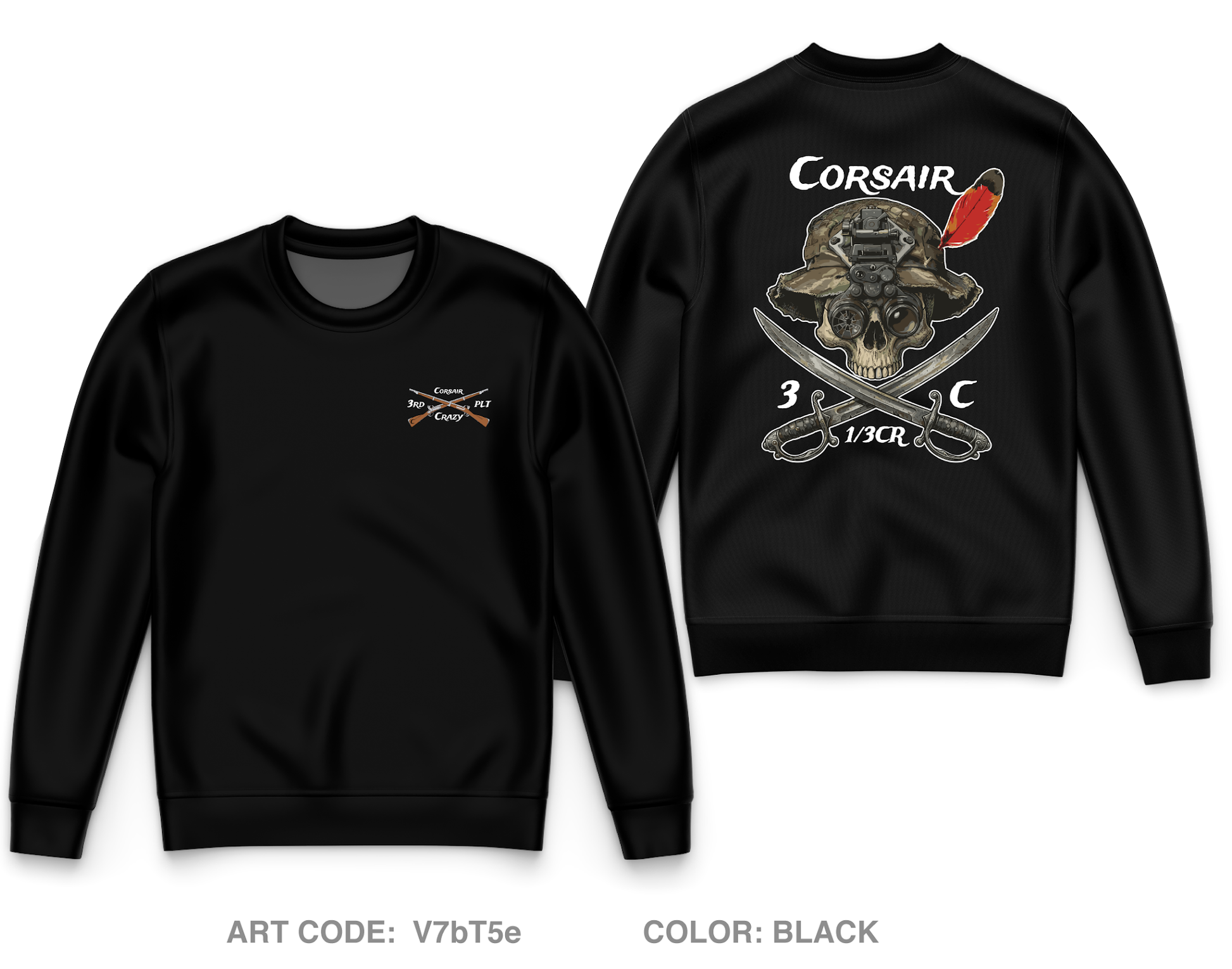 Trench line gear Core Men's Crewneck Performance Sweatshirt - V7bT5e