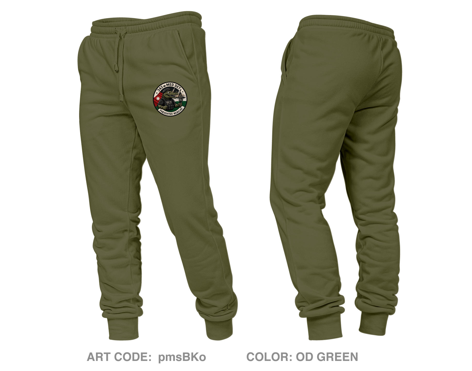 342nd Medical Detachment (PM) Core Unisex Performance Joggers - pmsBKo