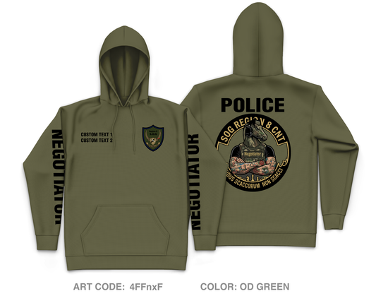 CUSTOM Region 8 HNT Core Men's Hooded Performance Sweatshirt - 4FFnxF