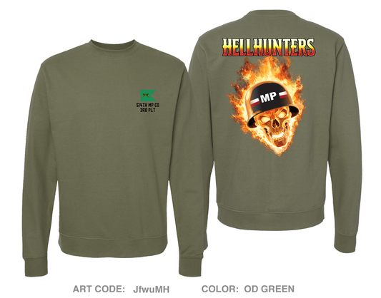 Hellhunters Comfort Unisex Crewneck Sweatshirt - JfwuMH