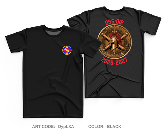 HHB 142nd Field Artillery Brigade Core Men's SS Performance Tee - DypLXA