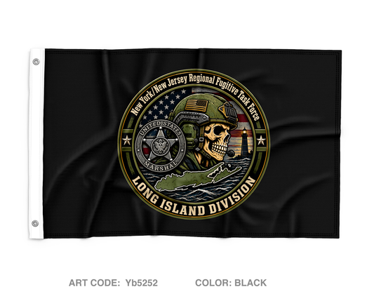 USMS NY/NJ RFTF Long Island Wall Flag - Yb5252