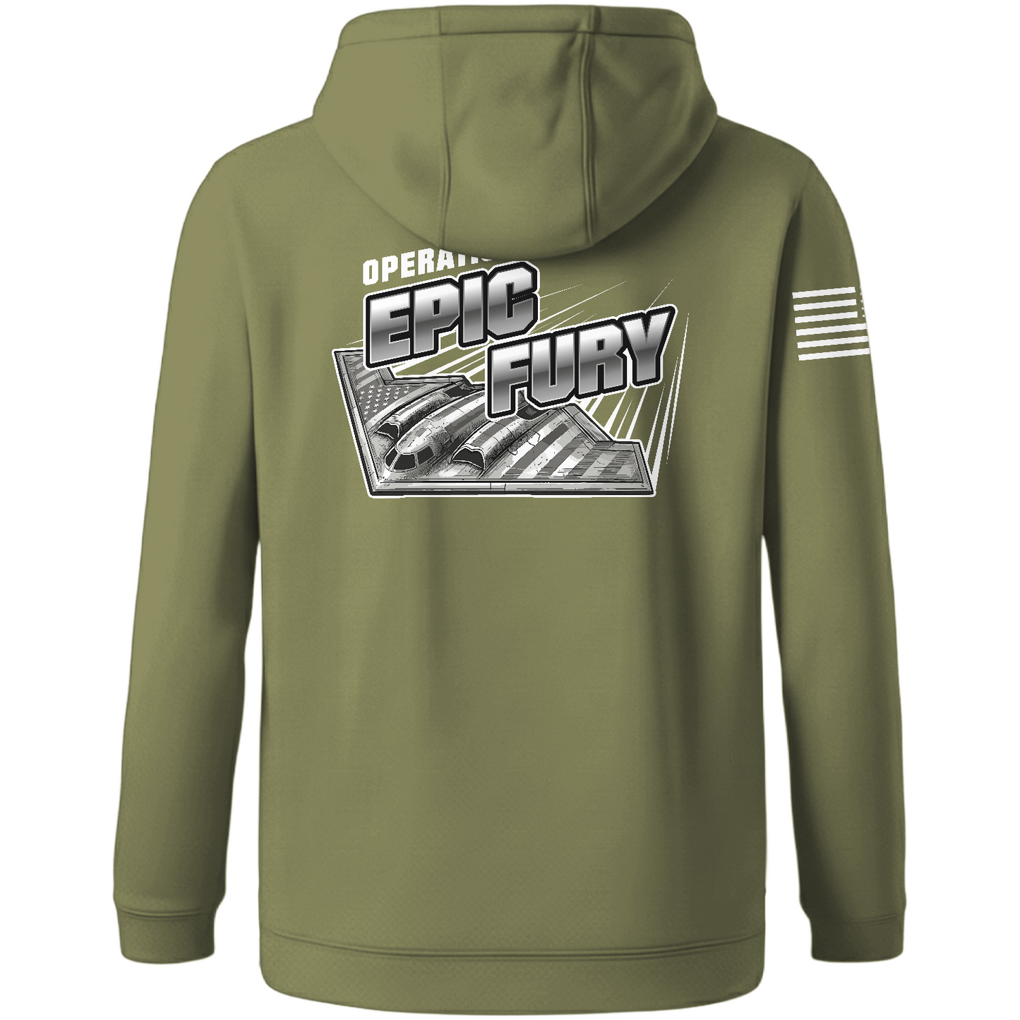 CUSTOM Operation Epic Fury Hi-Tech Performance Hoodie - Supersonic