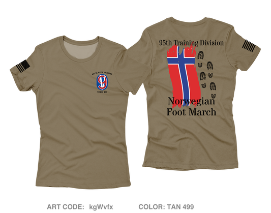HHC, 95TH TD Core Women's SS Performance Tee - kgWvfx