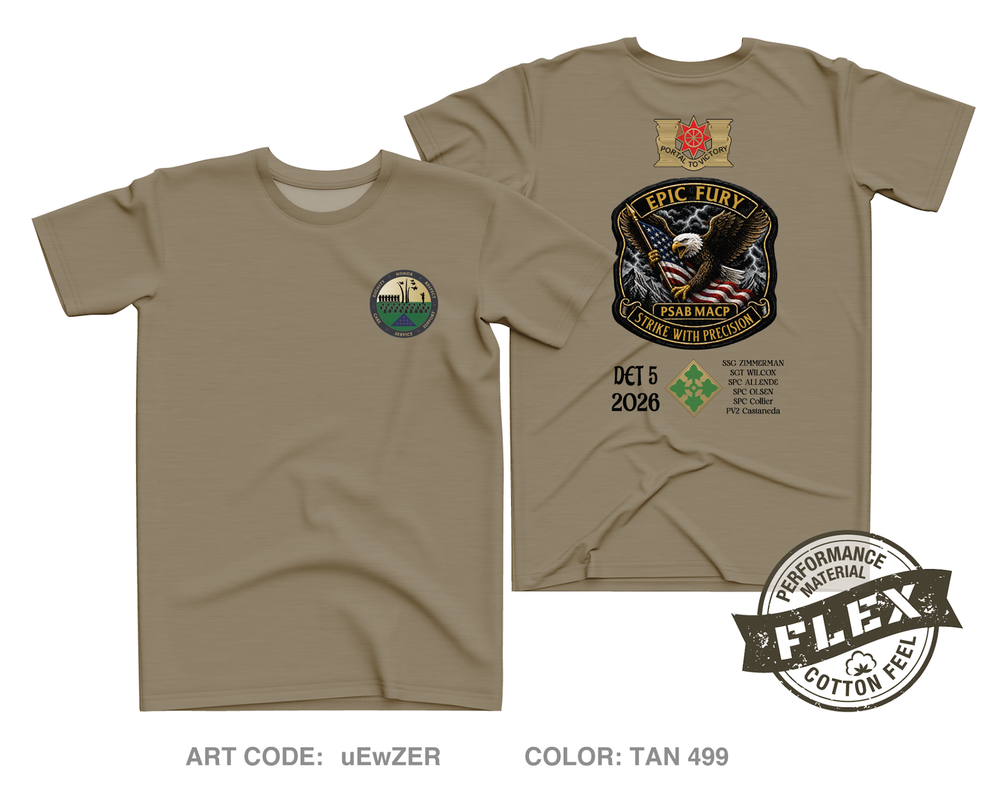 PSAB Team Core Men's SS Flex Performance Tee - uEwZER