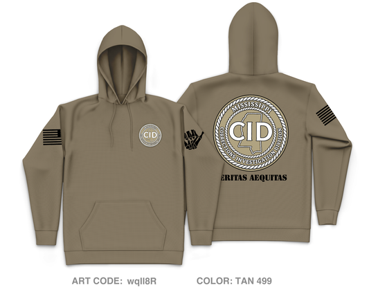 Mississippi Department of Corrections CID Core Men's Hooded Performance Sweatshirt - wqIl8R