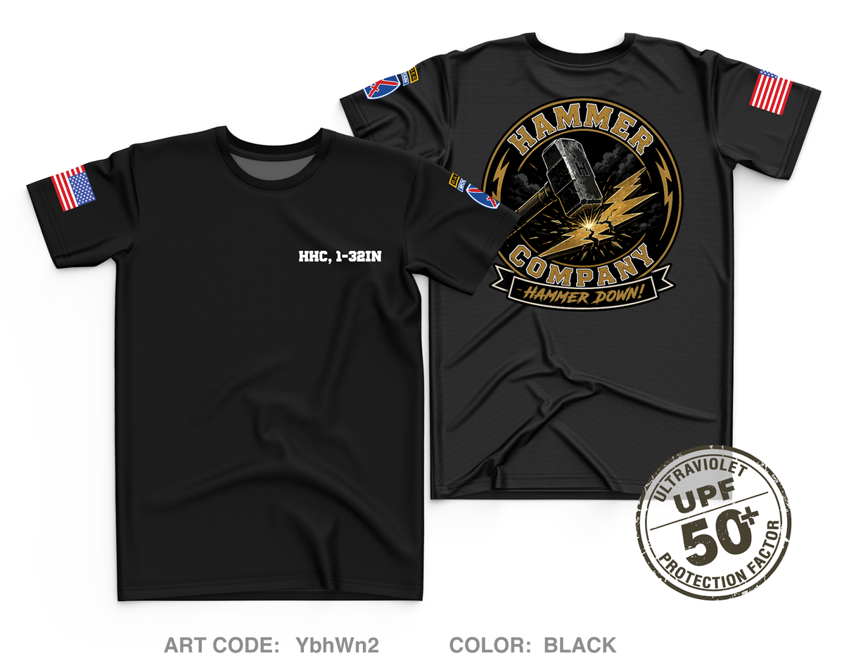 HHC, 1-32IN Core Men's UPF 50+ Performance SS Tee - YbhWn2
