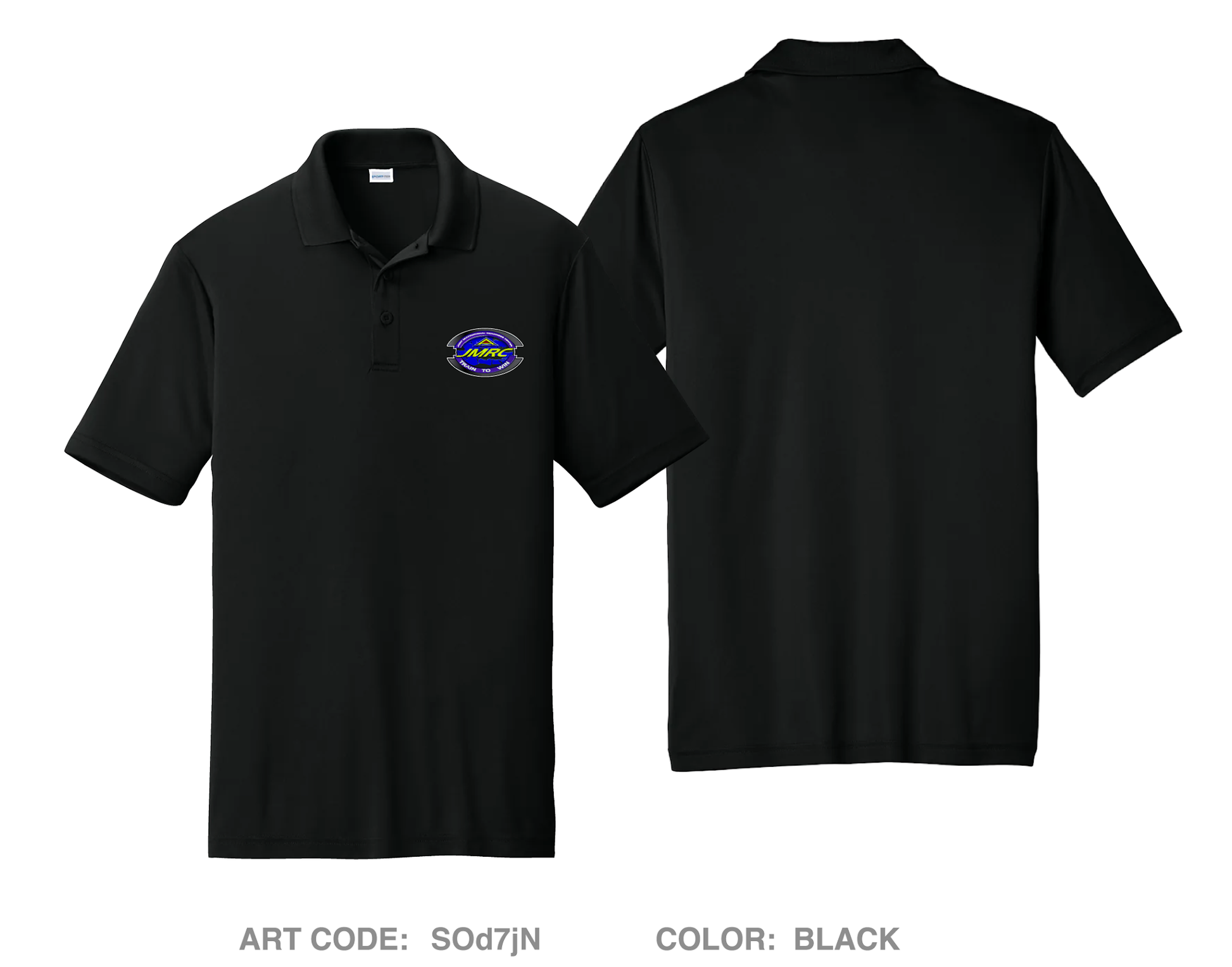 JMRC Mustang Team Hi-Tech Performance Men's SS Polo - SOd7jN