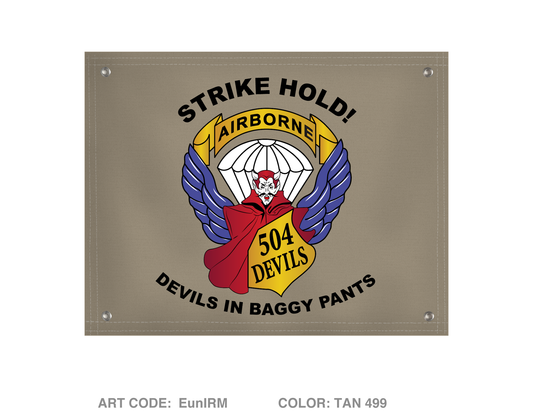 3-504 IN (A) Banner Flag - EunIRM