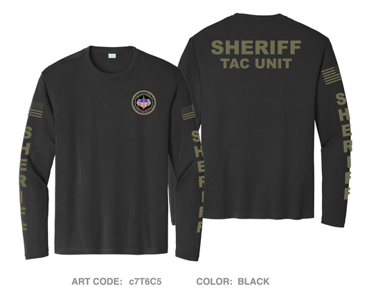 OCSO TAC Hi-Tech Performance Unisex LS Tee - c7T6C5