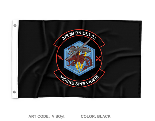378th MI Wall Flag - ViSOyt