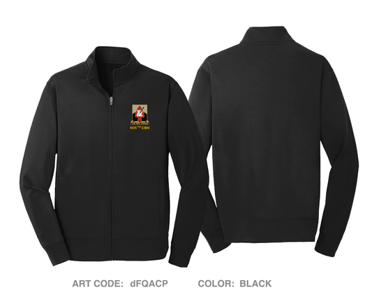 905th Contracting Battalion Fundraising Collection Hi-Tech Performance Full-Zip Fleece Jacket - dFQACP