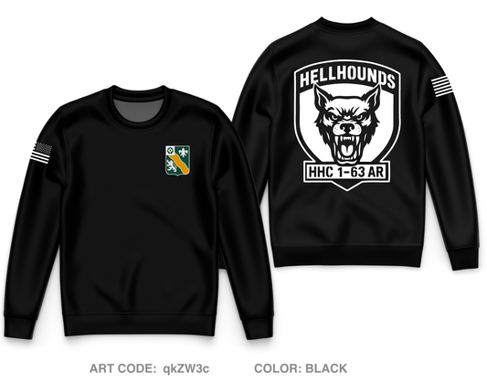 HHC 1-63 AR Core Men's Crewneck Performance Sweatshirt - qkZW3c