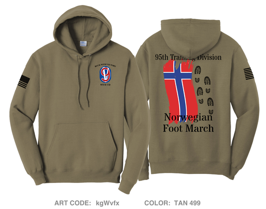 HHC, 95TH TD Comfort Unisex Hooded Sweatshirt - kgWvfx